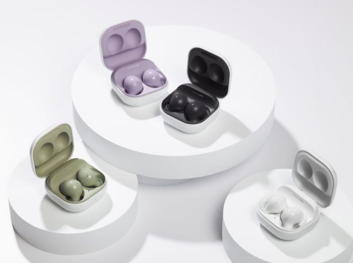 Unpacked 2021: Galaxy Z Fold 3, Z Flip 3, Buds 2, Watch 4, And More 4 The Galaxy Buds 2 In Four Different Colors