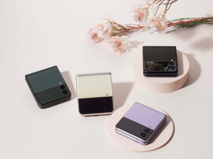 Unpacked 2021: Galaxy Z Fold 3, Z Flip 3, Buds 2, Watch 4, And More 2 Galaxy Z Flip 3 In Four Different Colors