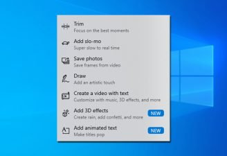 Hidden Video Editor in Windows 10