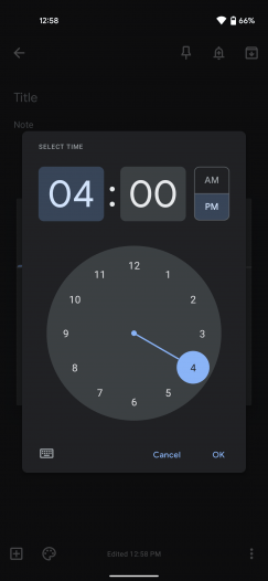 Google Is Bringing A New 'Material You' To Its Android Apps 1 Screenshot Of New Android Time Picker 1