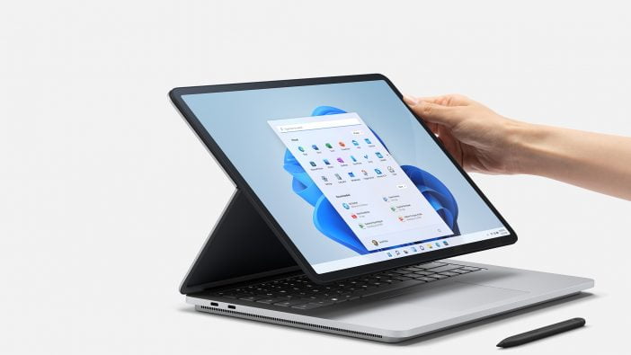 Microsoft Announces Powerful Surface Laptop Studio To Replace Surface Book 1 Surface Laptop Studio Hinge