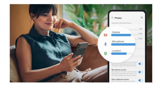 Samsung Releases One Ui 4, Android 12 Update For Galaxy S21 Series 1 One Ui 4 Privacy Dashboard