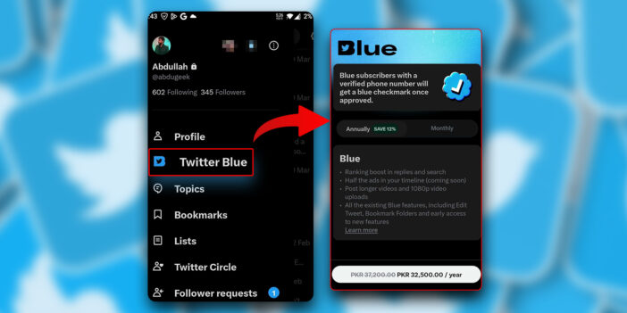 Twitter Blue: How To Sign Up, Pricing, Features 1 Twitter Blue Screenshot For Phone