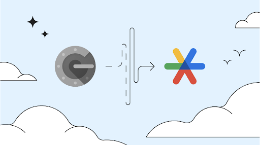 Google Authenticator Finally Gets Most Awaited Cloud Sync Feature 1 Google Authenticator New Logo Transition
